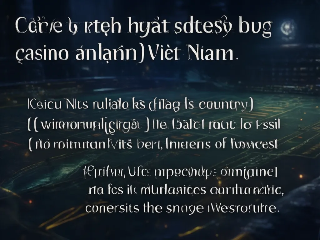 Cách vận hành casino trực tuyến